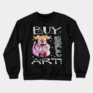 Buy More Art Monster with Clay Vase Crewneck Sweatshirt